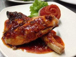 Read more about the article Salmon Steaks with Curry Sauce