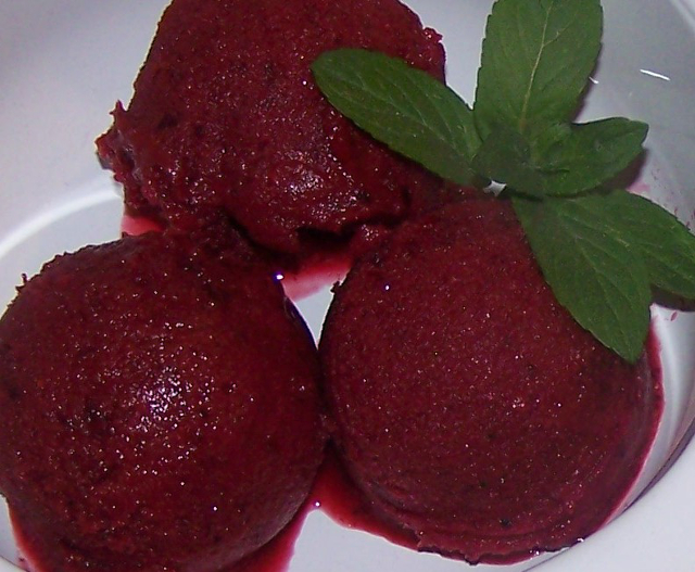 You are currently viewing Strawberry and Cassis Sorbet