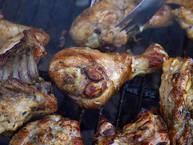 Barbecued Herb Chicken
