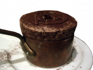 Read more about the article Steamed Chocolate Soufflé with Chocolate Sauce