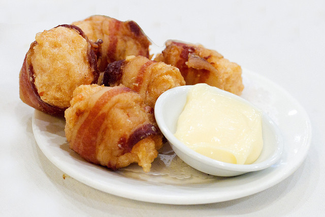 Microwave Bacon Wrapped Shrimp